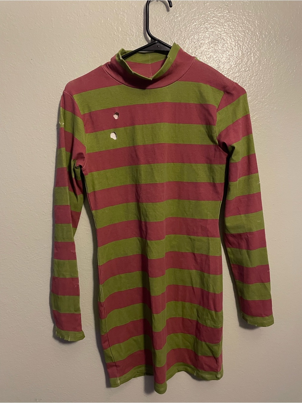 Dolls Kill Tricks N’ Treatz Freddy Krueger costume dress Size Medium New w/ Tags